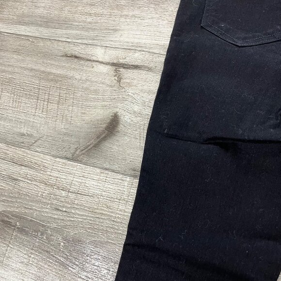 Spanx Mid Rise Denim Ankle Skinny Jeans Clean Black Women’s Size XS - Picture 7 of 11